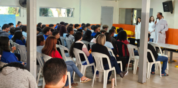 Bruxismo e saúde bucal são temas de palestra no CED Taquara, Planaltina