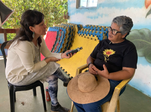 “Minhas parceiras, a maioria é mulher”, diz Hosana Alves