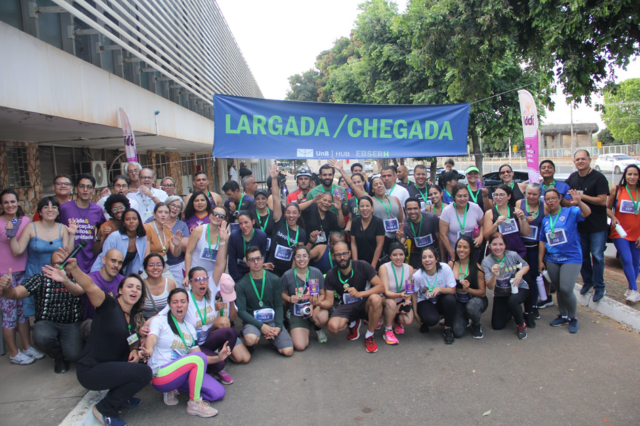 HUB comemora 53 anos com corrida de integração para comunidade interna