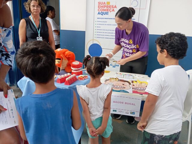 Escola Cidadã realiza ações integradas de promoção à saúde em três regiões do DF